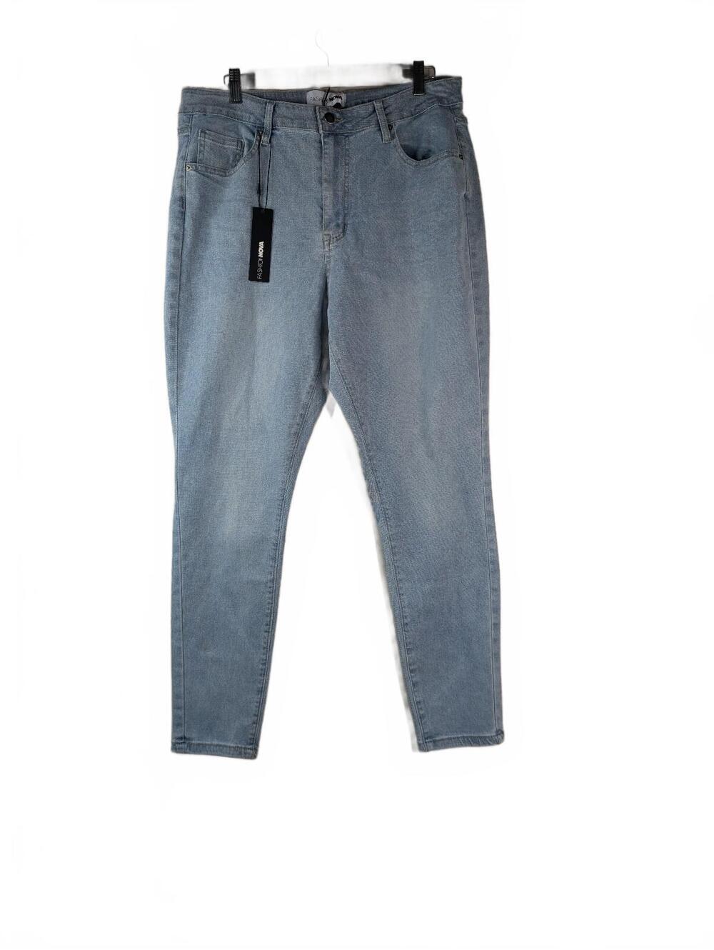 NWT Fashion Nova Light‎ Wash High-Rise Skinny Jeans Size 14
